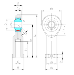 Bearing SIK20C images