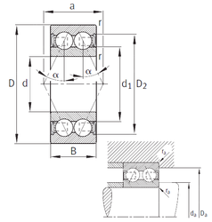 Bearing 3202-B-2RSR-TVH images