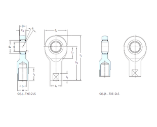 Bearing SIA40TXE-2LS images