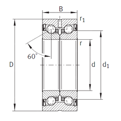 Bearing ZKLN80130-2Z images