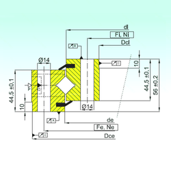 Bearing NR1.14.0744.201-3PPN images