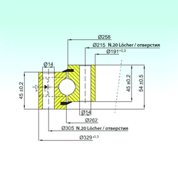 Bearing NB1.20.0260.201-1PPN images