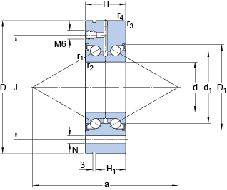 Bearing BEAM 017062-2RZ/PE images