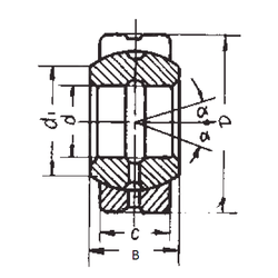 Bearing GEG220ES images