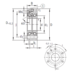 Bearing ZKLF2068-2Z images