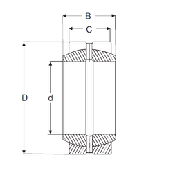 Bearing GEZ 308 ES images