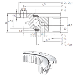 Bearing VLI 20 0544 N images