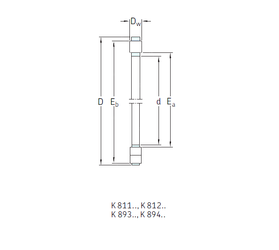 Bearing K89440M images