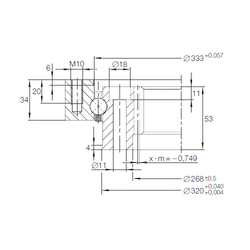 Bearing VI 14 0326 V images