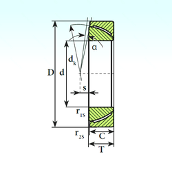 Bearing GAC 100 SP images