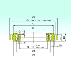 Bearing ZKLDF100 images