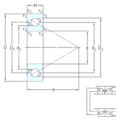 Bearing BSD 55120 CG images