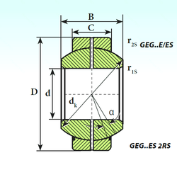 Bearing GEG 220 ES images