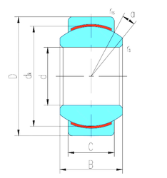 Bearing GEBJ25C images