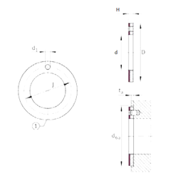 Bearing EGW14-E40 images