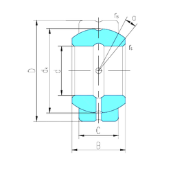 Bearing GEF70ES images