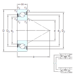 Bearing BSD 55100 CG-2RZ images