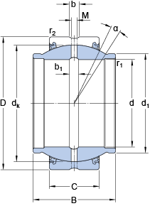 Bearing GEZM 106 ES-2LS images