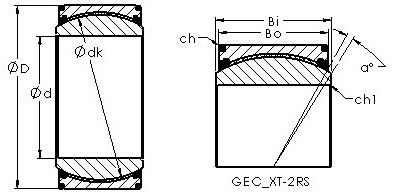 Bearing GEC400XT-2RS images