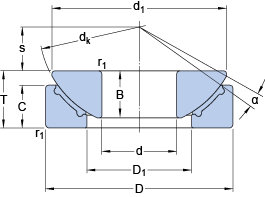 Bearing GX 80 F images