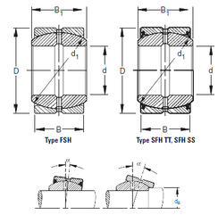 Bearing 100FSH160 images