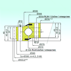 Bearing EB1.22.0308.200-1SPPN images