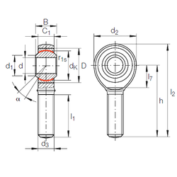 Bearing GAKFL 25 PW images