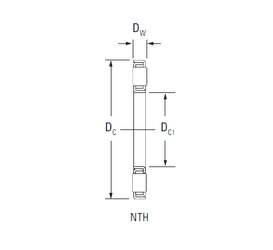 Bearing NTH-3460 images