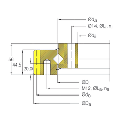 Bearing RSA 14 0844 N images