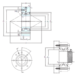 Bearing BEAM 25/75/Z SQP60 images