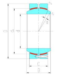 Bearing GEH120HC images