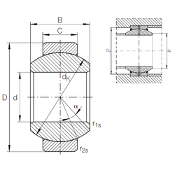 Bearing GE 10 FO images