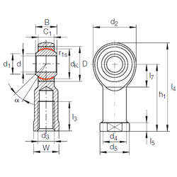 Bearing GIKFL 30 PW images