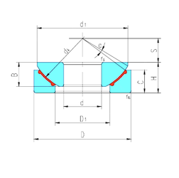 Bearing GX120N images