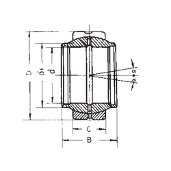 Bearing GEEW63ES images