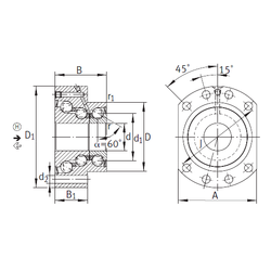 Bearing DKLFA30100-2RS images