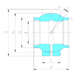 Bearing GEEW250ES-2RS images