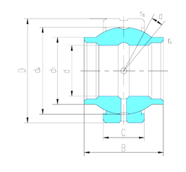 Bearing GEEM45ES-2RS images