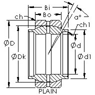 Bearing GEWZ152ES images