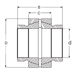 Bearing GEZM 104 ES images