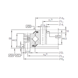 Bearing XSU 14 0414 images