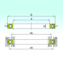 Bearing CRBH 9016 A images