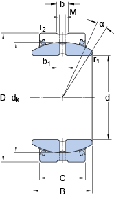 Bearing GE 60 ES-2RS images