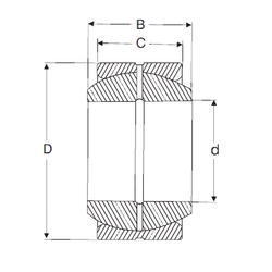 Bearing GEZH 200 ES images