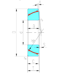 Bearing GAC60N images