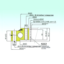 Bearing ZB1.20.0465.200-1RPTN images