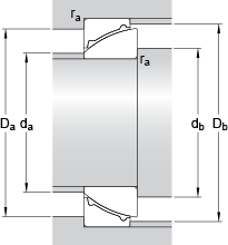 Bearing GAC 30 F images