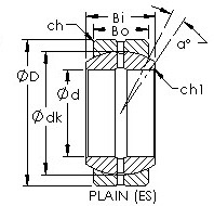 Bearing GEF120ES images