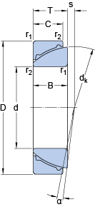 Bearing GAC 30 F images