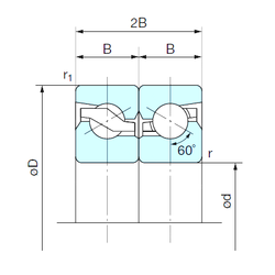 Bearing 15TAB04DB images